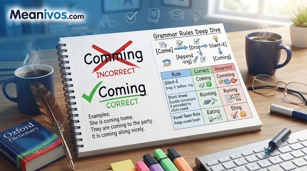Comming vs Coming