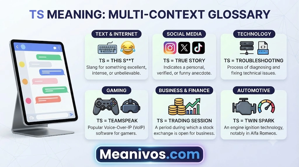 TS Meaning in Text