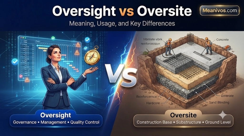 Oversight vs Oversite