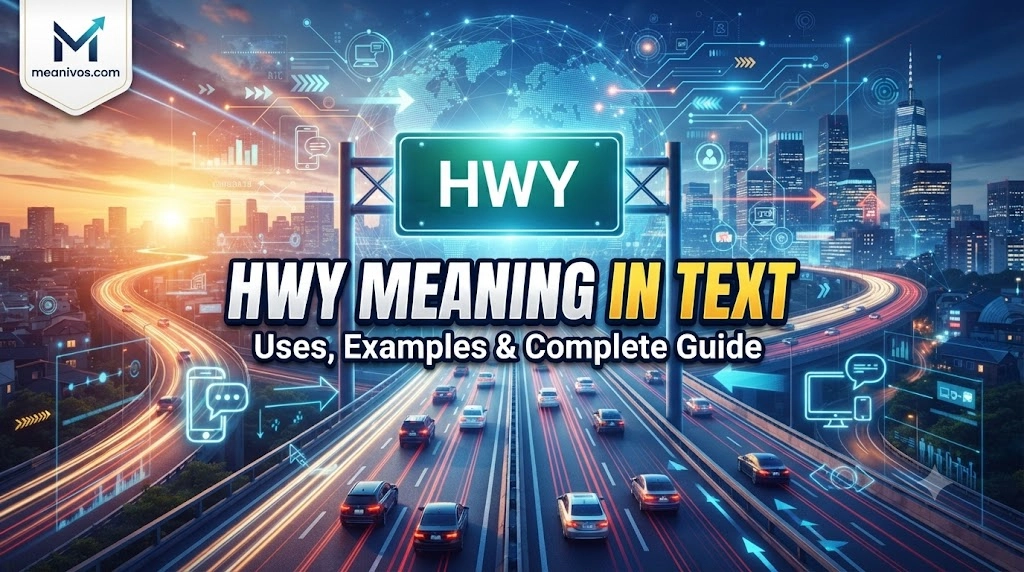 HWY Meaning in Text