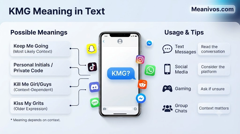 KMG Meaning in Text
