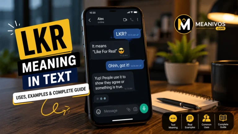 LKR Meaning in Text