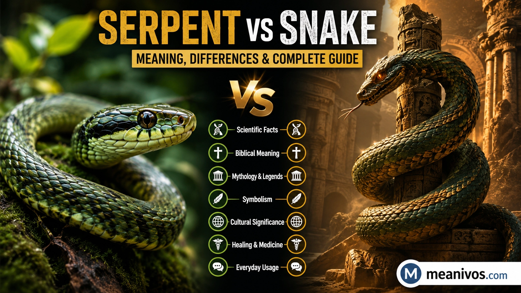 Serpent vs Snake