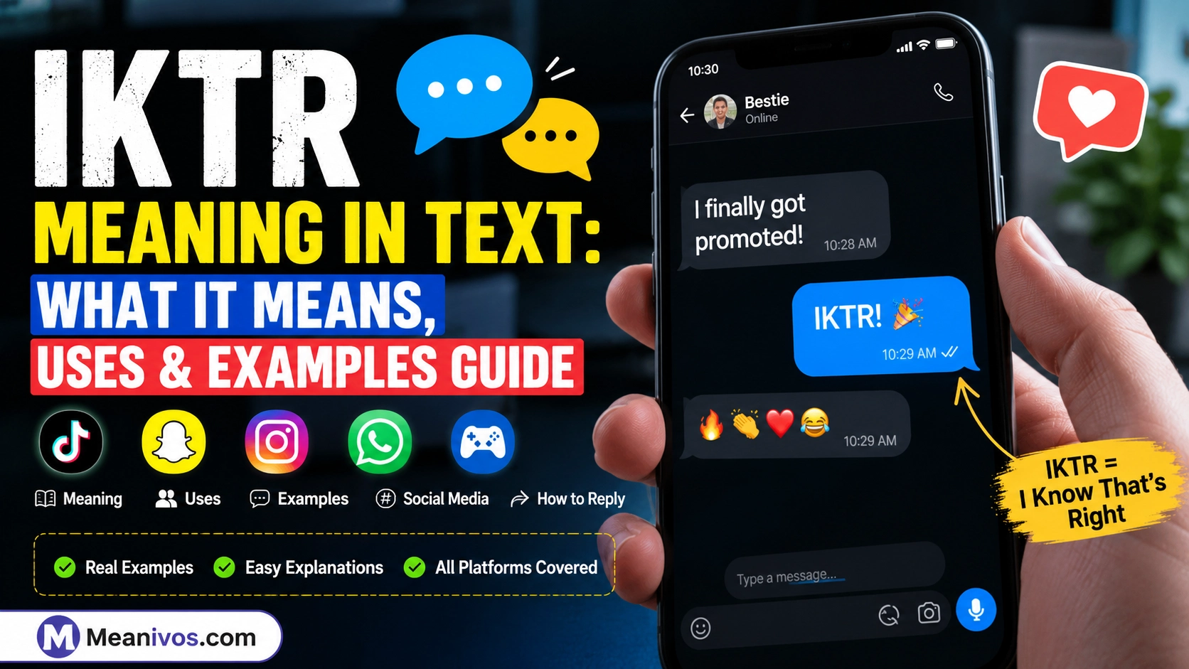 IKTR Meaning in Text