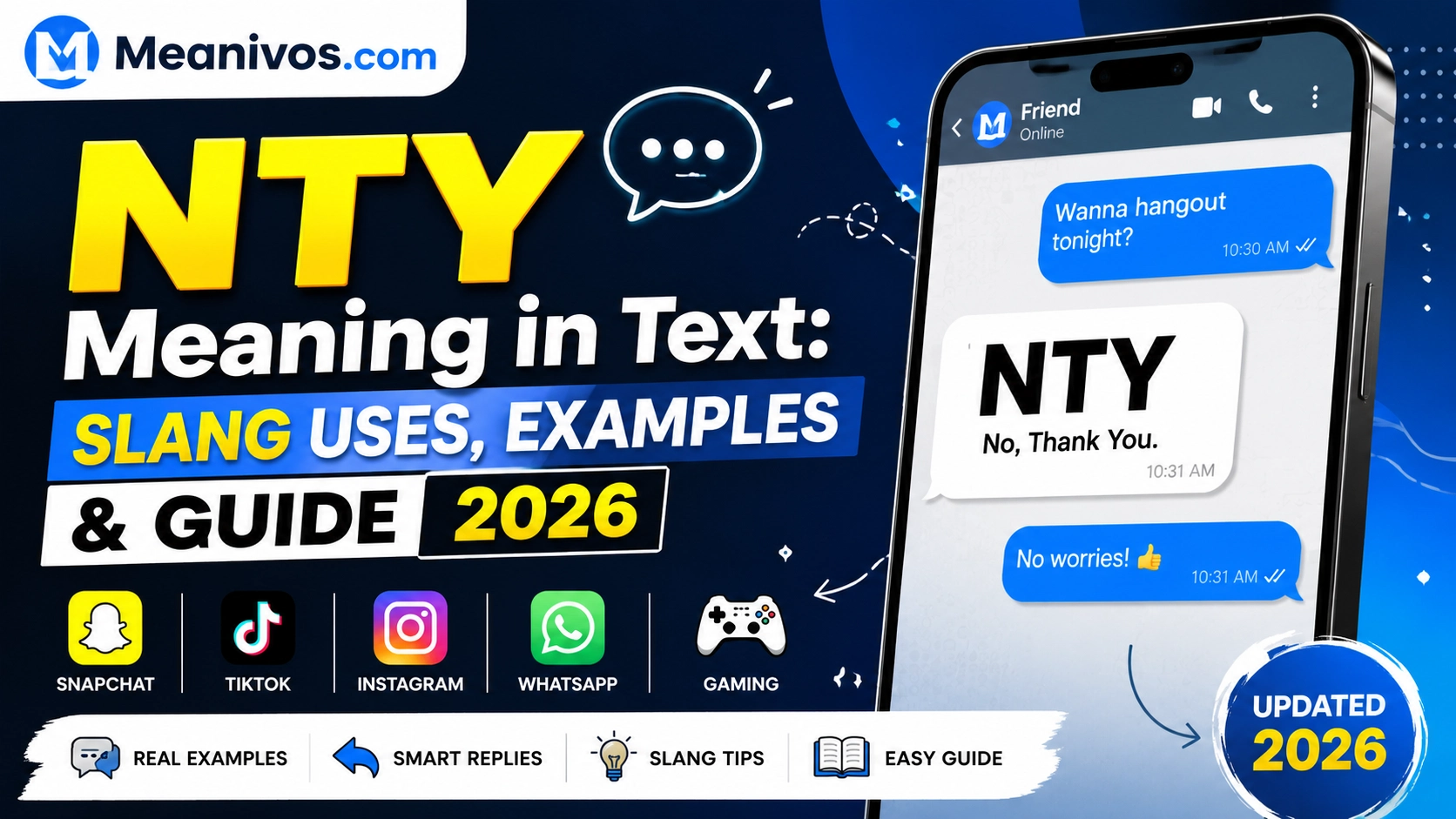 NTY Meaning in Text