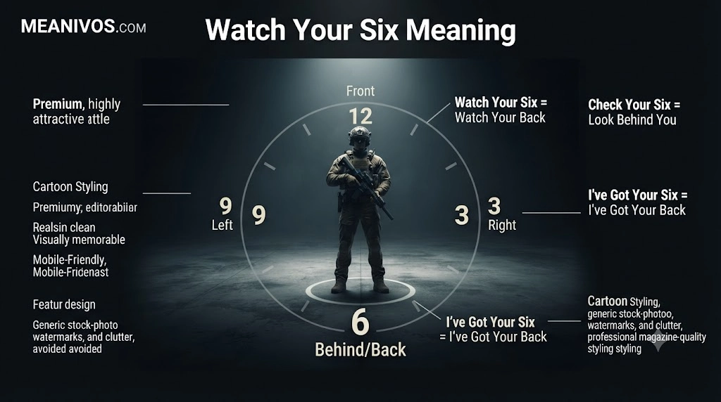 Watch Your Six Meaning