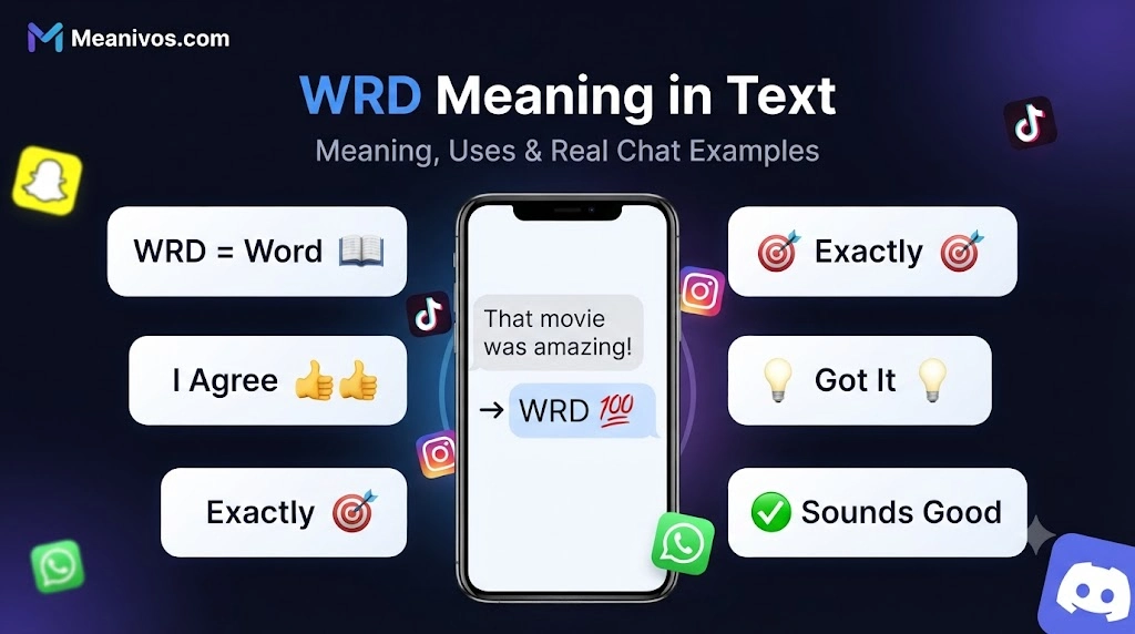 WRD Meaning in Text