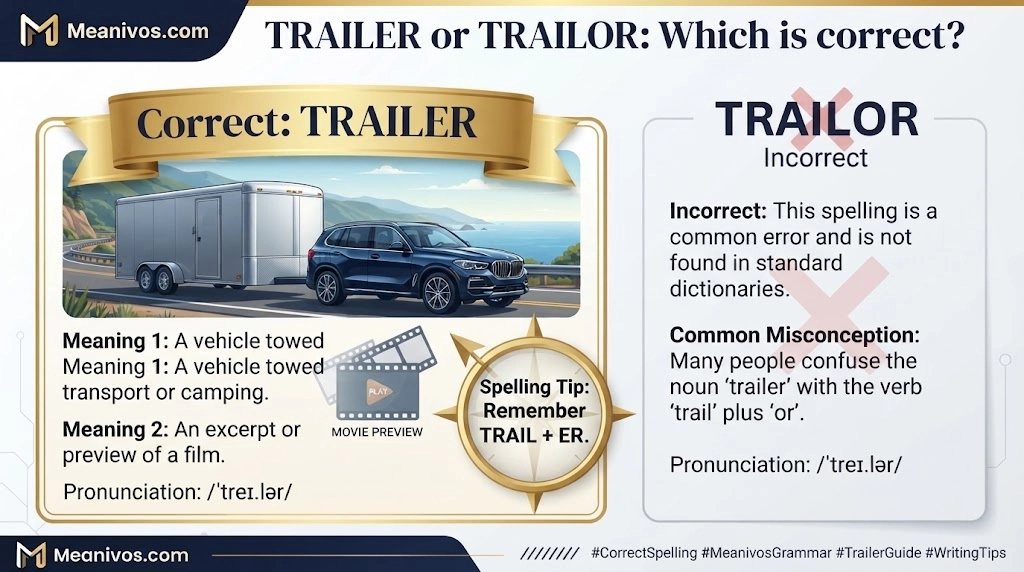 Trailer vs Trailor