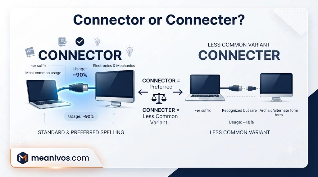 Connector or Connecter