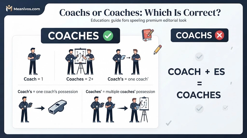 Coachs or Coaches