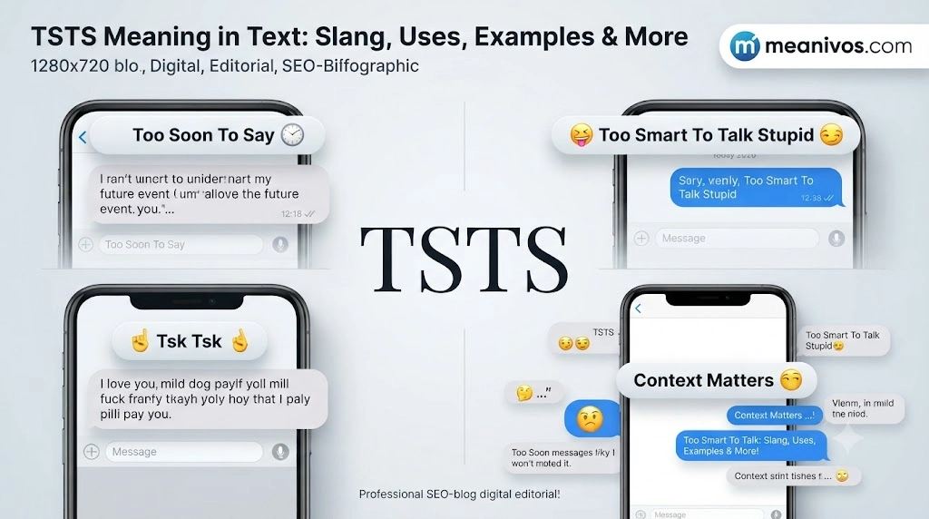 TSTS Meaning in Text