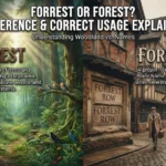 Forrest or Forest