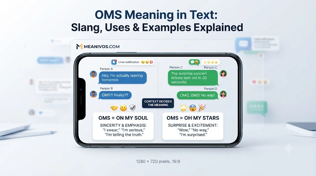 OMS Meaning in Text