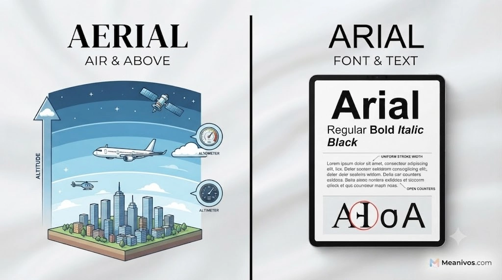 Aerial vs Arial