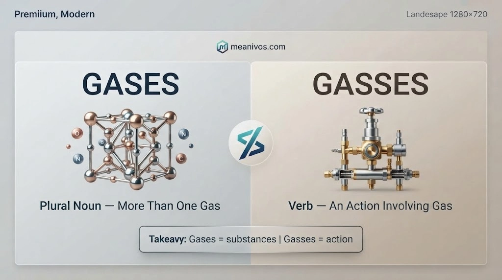 Gases or Gasses