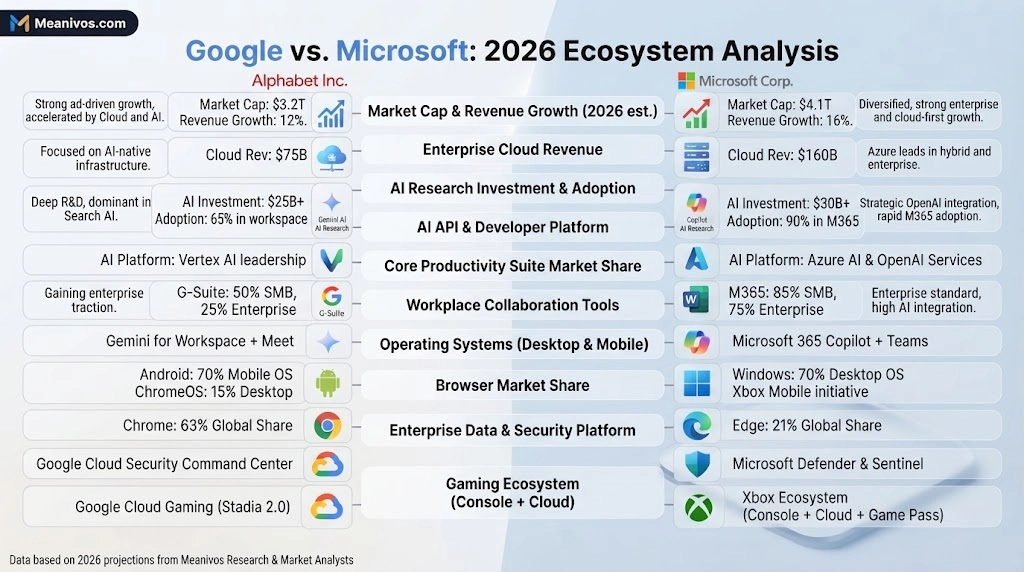 Google vs Microsoft