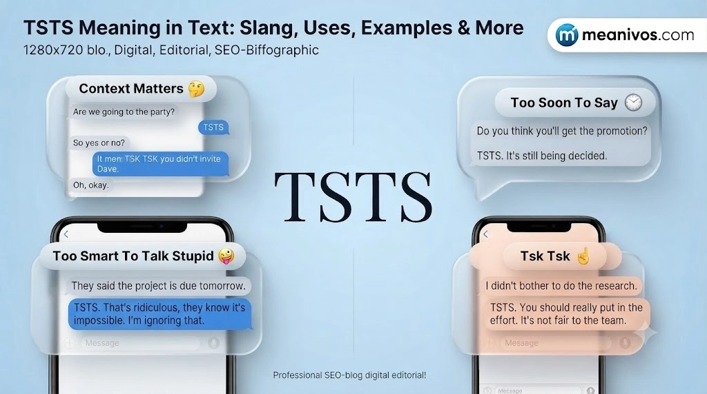 TSTS Meaning in Text