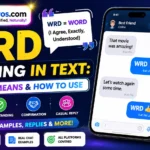 WRD Meaning in Text