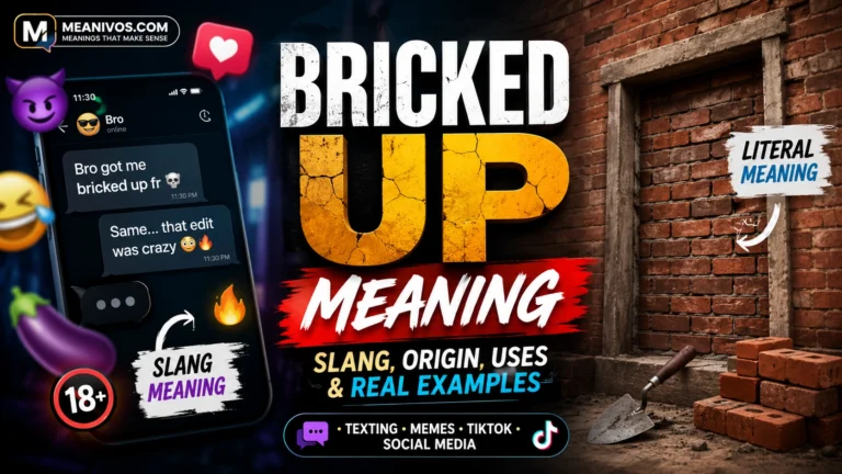 Bricked Up Meaning