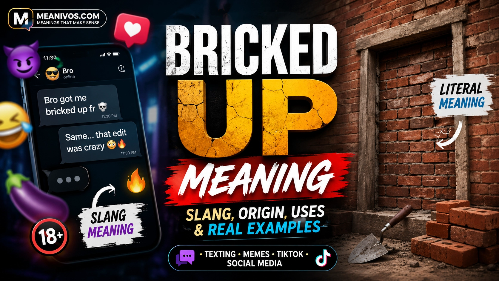Bricked Up Meaning