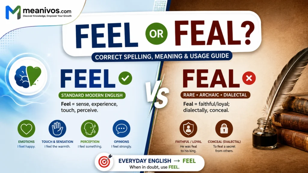 Feel or Feal