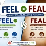 Feel or Feal