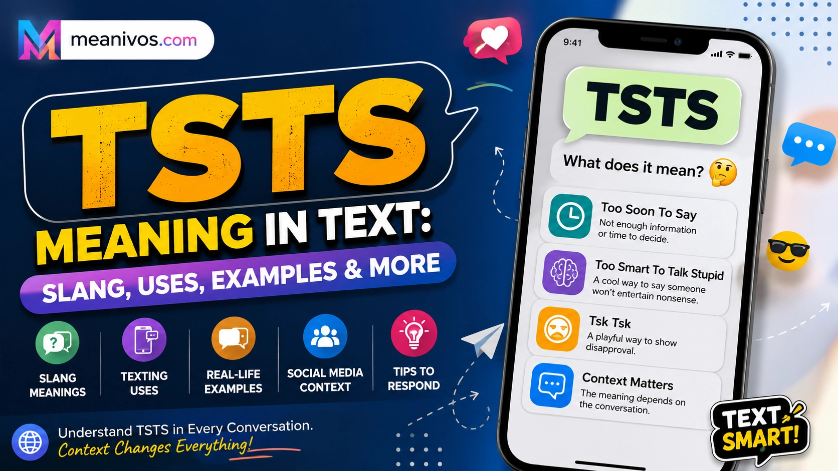 TSTS Meaning in Text