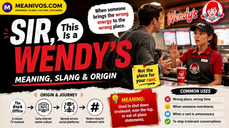 Sir, This Is a Wendy’s