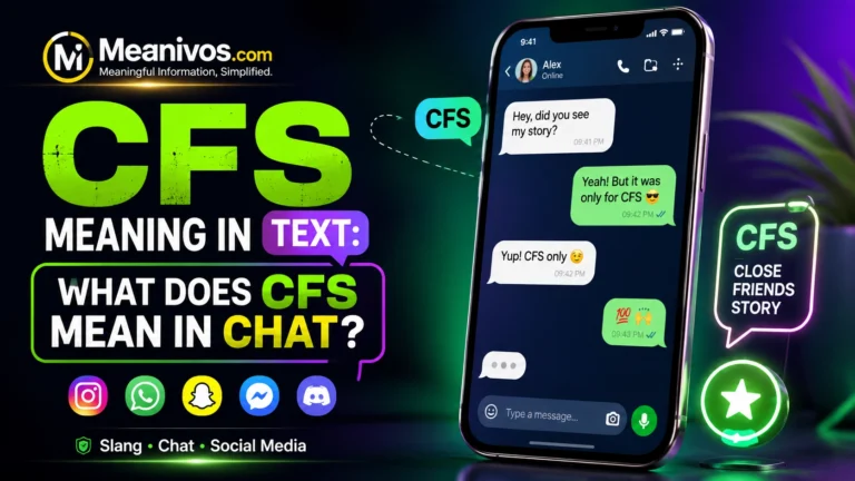 CFS Meaning in Text