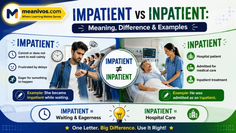 Impatient vs Inpatient