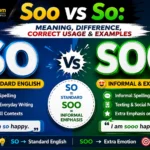 Soo vs So