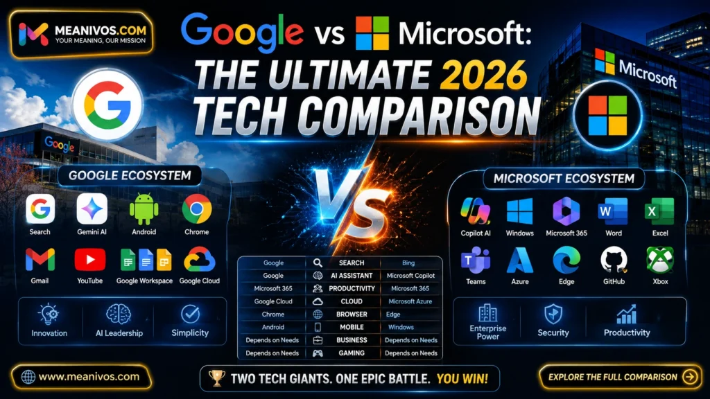 Google vs Microsoft