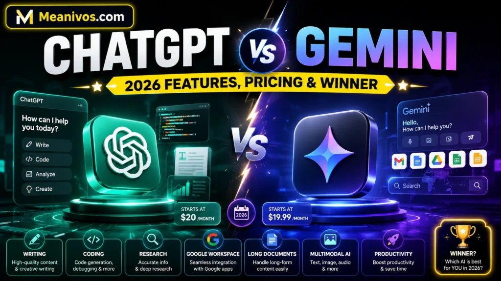 ChatGPT vs Gemini
