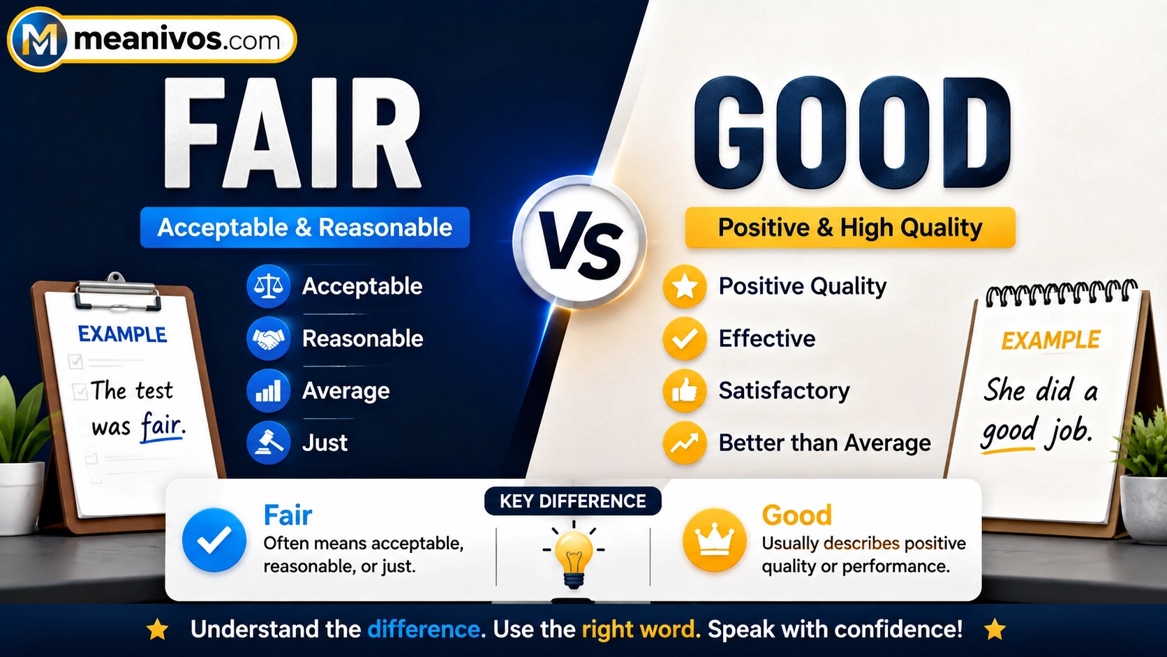 Fair vs Good