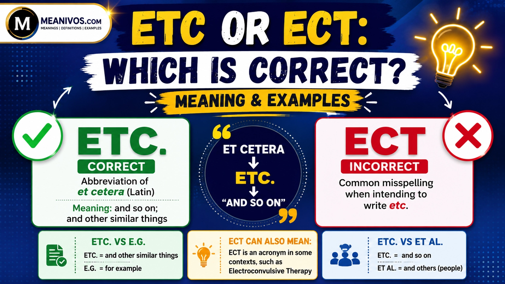 Etc or Ect