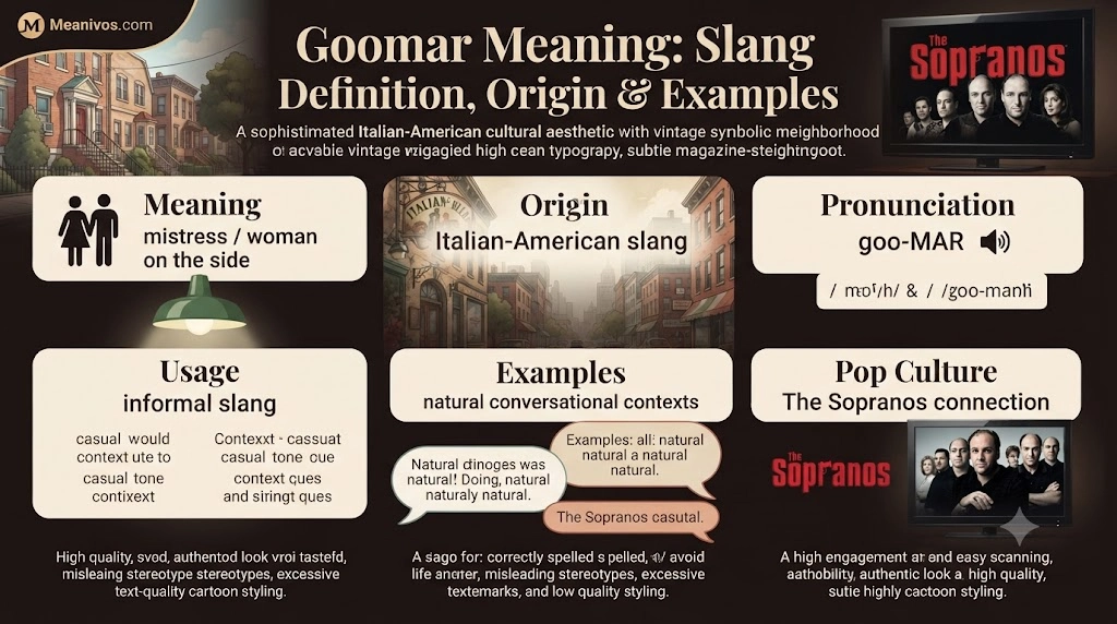 Goomar Meaning