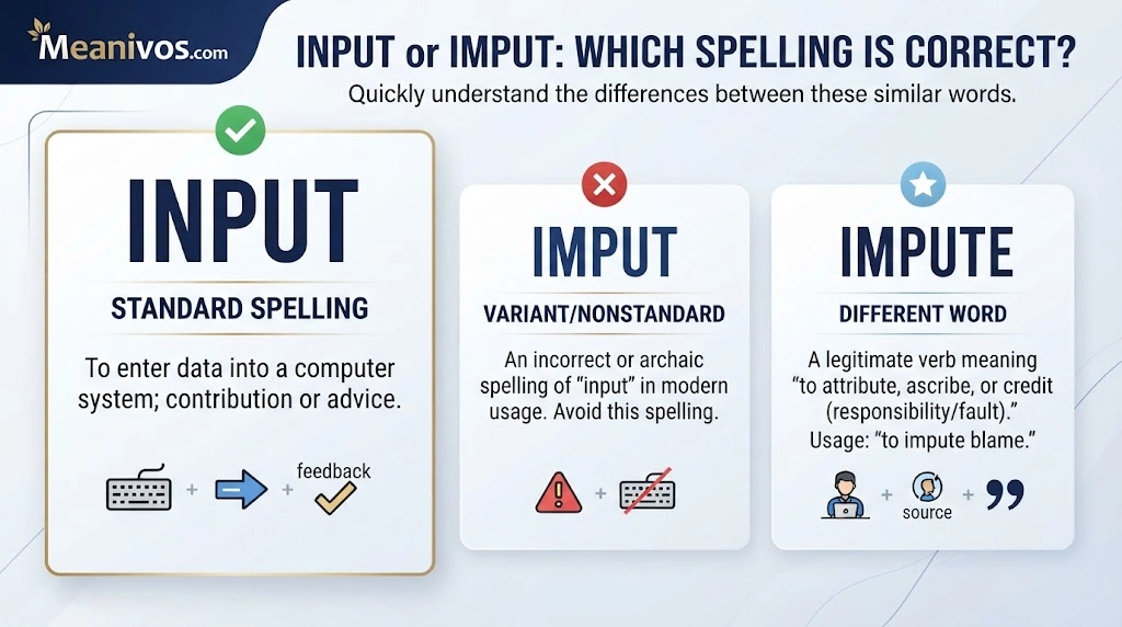 Input or Imput
