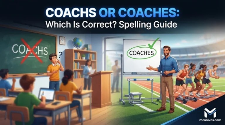 Coachs or Coaches