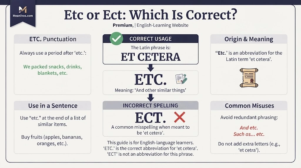 Etc or Ect