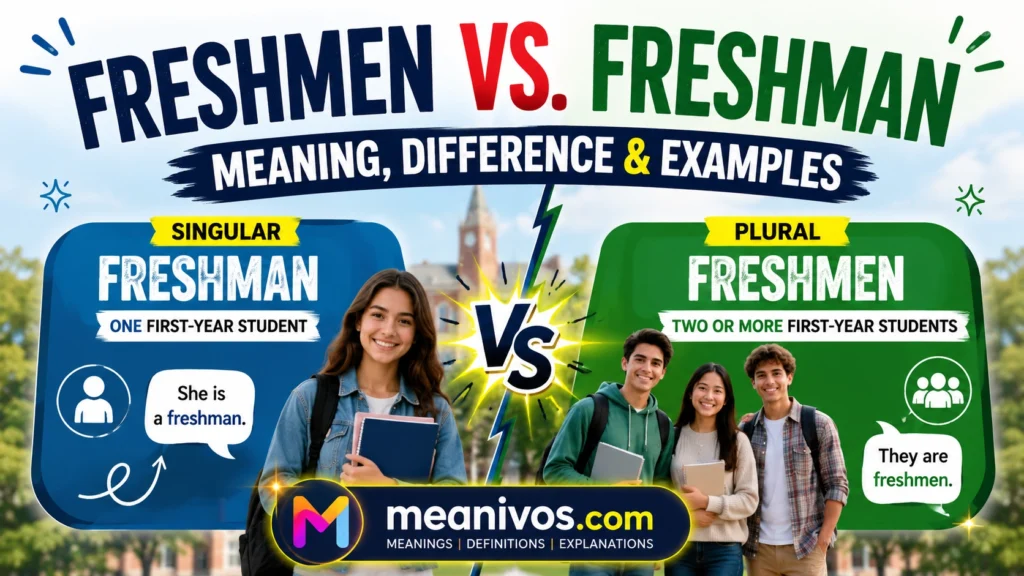 Freshmen vs. Freshman