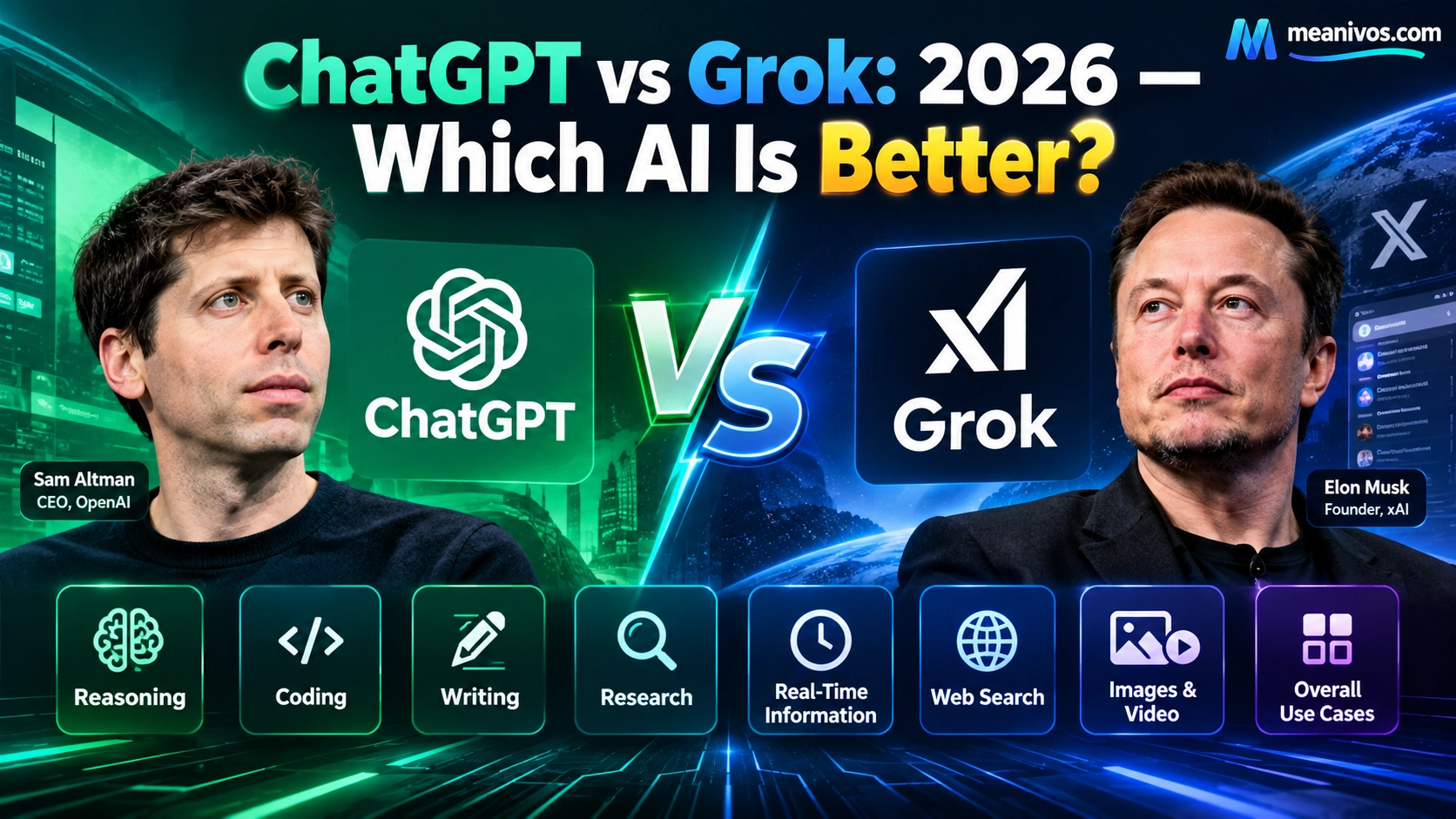 ChatGPT vs Grok