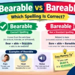 Bearable vs Bareable