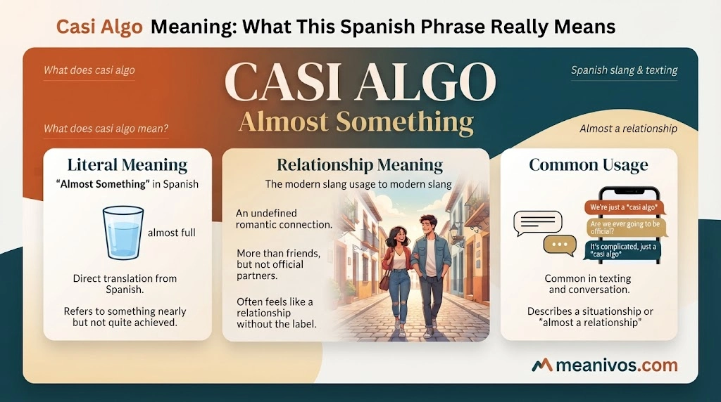 Casi Algo Meaning